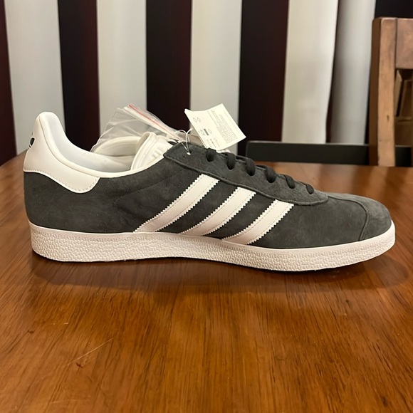 Adidas Gazelle Shoes Sneakers BB5480 new grey Mens Size 11.5 - Picture 4 of 12